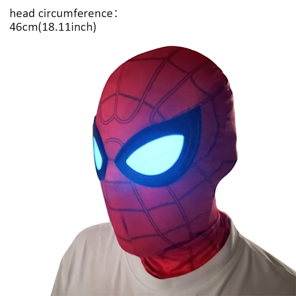 Spider-man Heroes Expedition Mask Huvudbonad Cosplay Scen Rekvisita-Barn Halloween Mask A