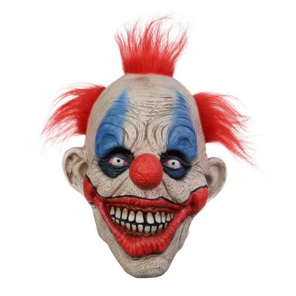 Clowndräktmask Skrämmande skrämmande Halloween festmask