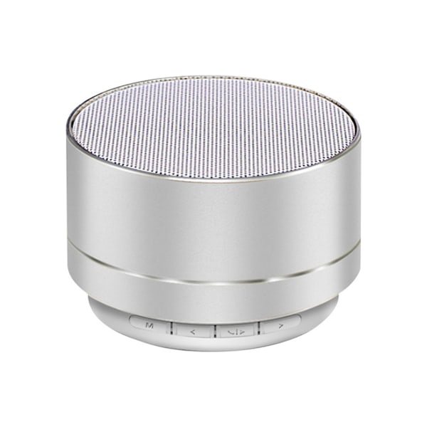 Kannettava langaton Bluetooth-kaiutinradiopuhe Silver