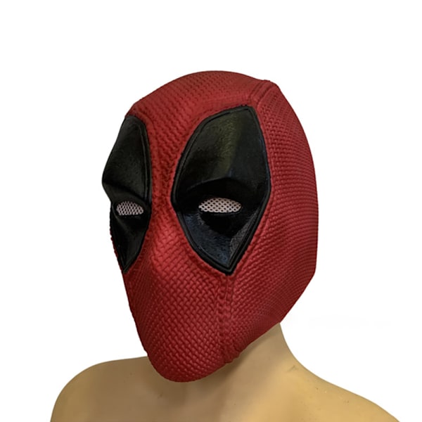 Deadpool Mask Superhero Rödluvan Mask, Rekvisita Rollspel Halloween Kostym Tillbehör