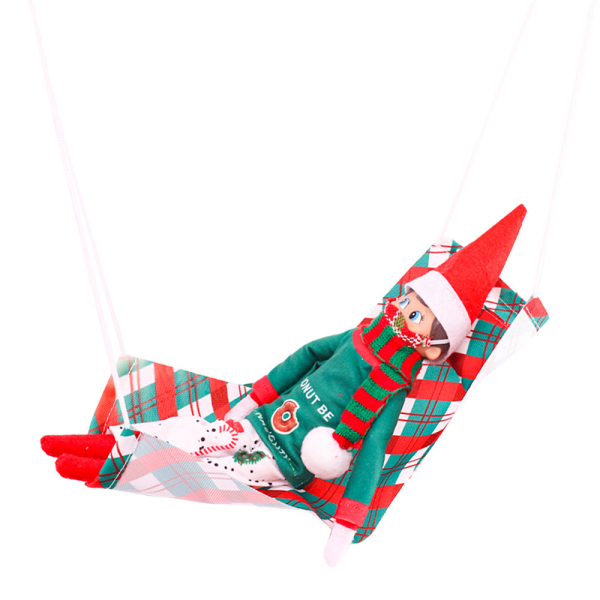 Jul på hyllan - Stygg Elf Hängande Dockgunga Jul D