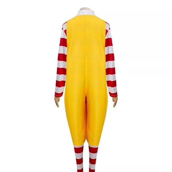 Mcdonald Cosplay Kostym Unisex Ronald Party Maskerad Sutra Clown Karaktär 130cm