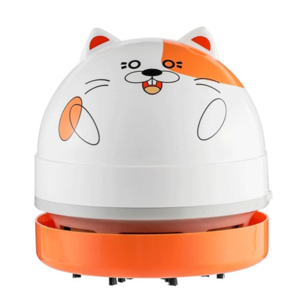 Portabel Mini Desktop Cat Dammsugare Dammsugare USB laddning Hamster