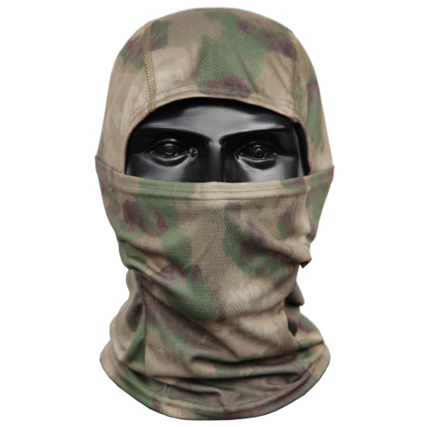 Taktisk Kamouflagejaktmask Huvudscarf Airsoft-hatt FG