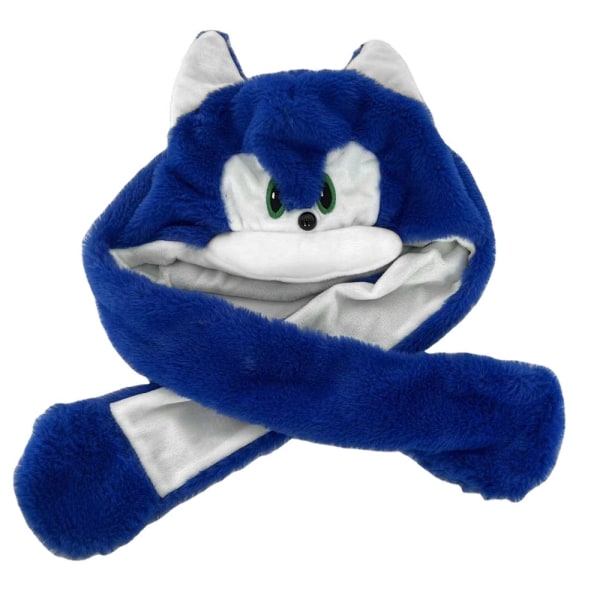 Tecknade barn Djur Sonic The Hedgehog Warmer Cap Hat Rolig present