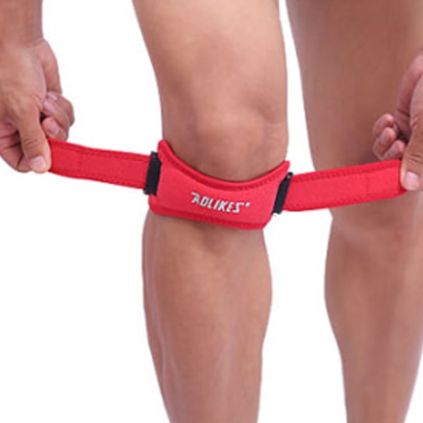 Sportbandage Löpbandage Knästöd Senband Red