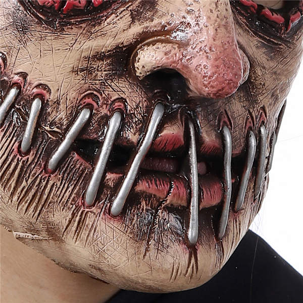 Halloween-rekvisiitta Pelottava realistinen naamio aikuisten juhliin Cosplayhin