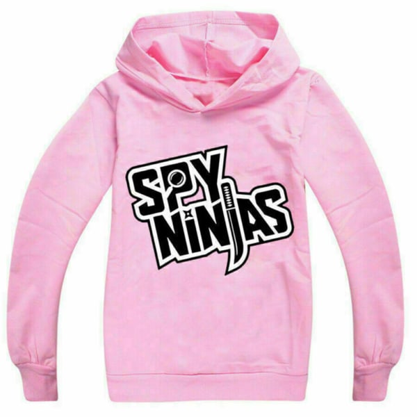 SPY NINJA CWC Långärmad hoodie för barn för pojkar, flickor yellow 160cm