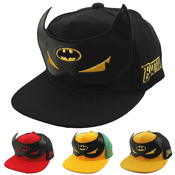 Snapback Hat Superhjälte Superman Basebollkepsar Justerbar Hatt yellow+green
