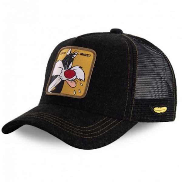 Animal Embroidered Cotton Mesh Cap Dame Baseball Cap #1