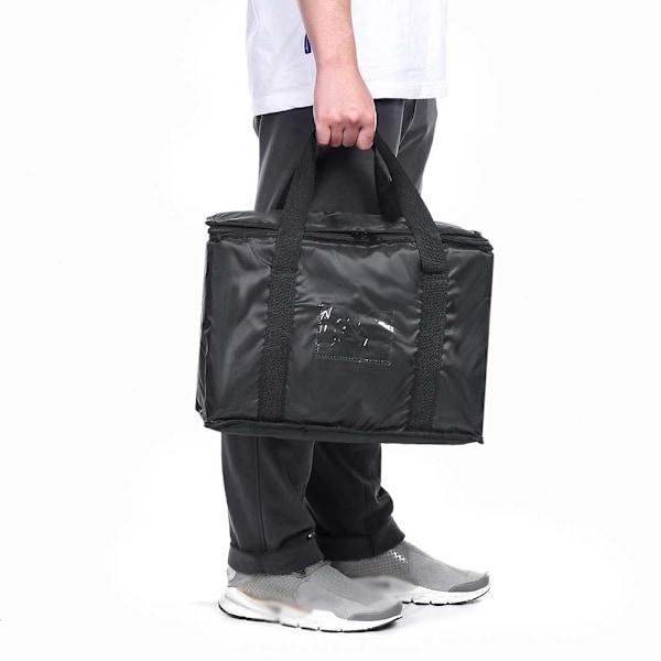 Isolerede leveringstasker Pizza Takeaway Termisk Varm/Kold Taske 16L