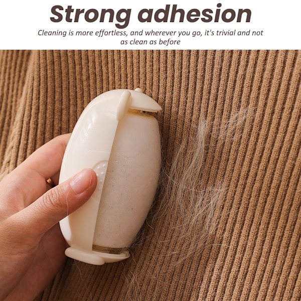 Ny Uppgraderad Mini Lint Roller för Resor, Återanvändbar Lint Roller, Resestorlek Gel Lint Roller Boll för Kläder Möbel Bärbar Tvättad White