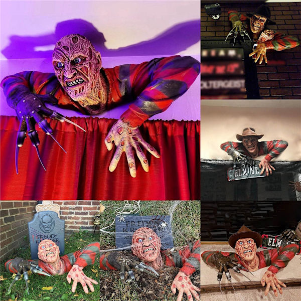 Halloween-rekvisiitta Ruby's Elm Street Painajainen Sisustus Liikkuva Hahmo Without a hat 17cm