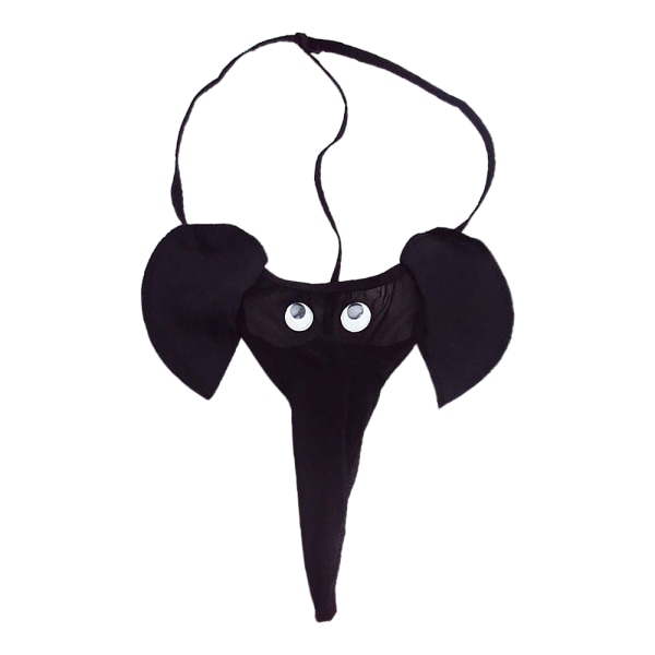 Herr Elephant G-strings Trosor Strängkläder Underkläder Underkläder Underkläder black