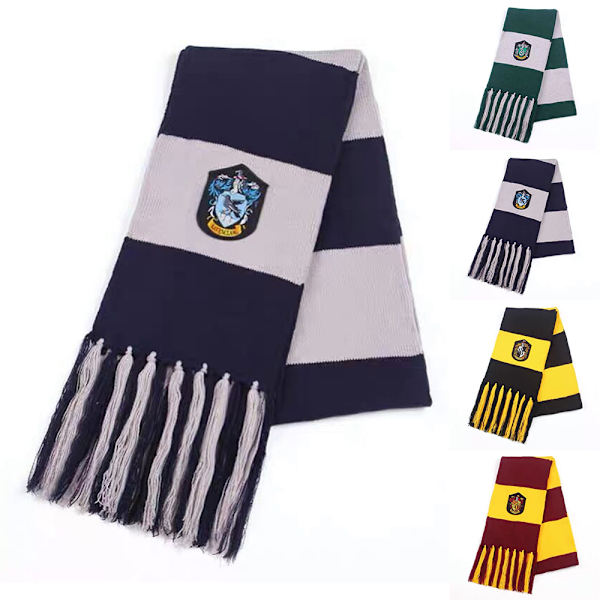 Harry Potter Julhalsduk Slips Halsband Gryffindor Ravenclaw