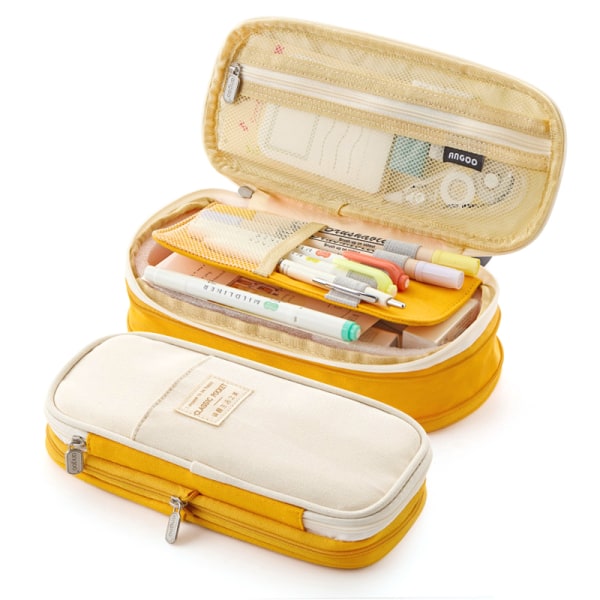 HOMECUBE Tyg Zip Stort case Yellow