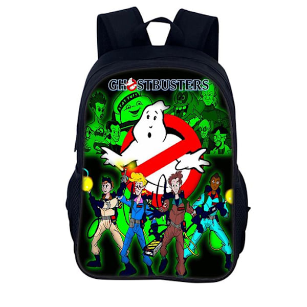 Ghostbusters Print Laptop Ryggsäck Män Resväska Skola Väska Ryggsäckar Män Resväska Axelväskor A