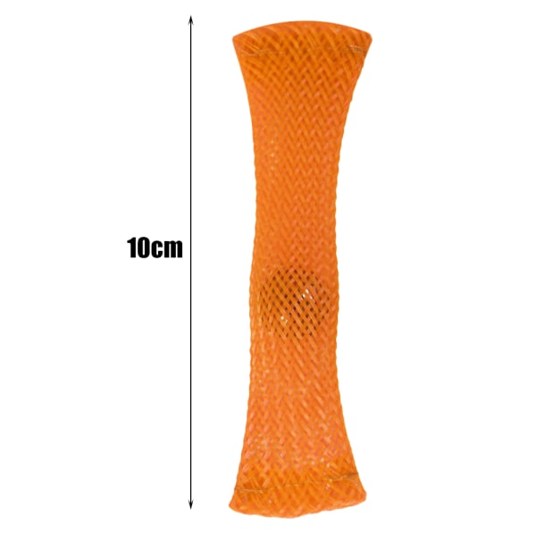 Mesh & Marble Fidget Toy Stress Relief Toy Lugnande Sensorisk Orange