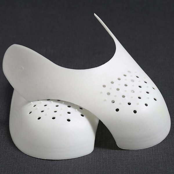 Anti-veck Sneakerskydd, Skydd för Skor, Minskar Veck white 40-46