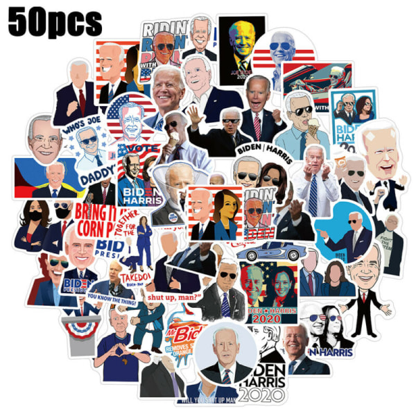 50 st Joe Biden & Harris 2020 President Campaign Dekal
