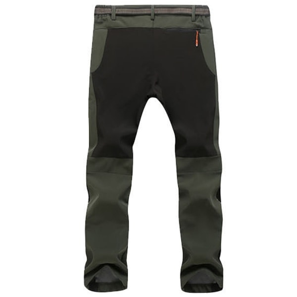 Herr Cargo Pants Pocket Byxor Varm utomhusklättring army green L