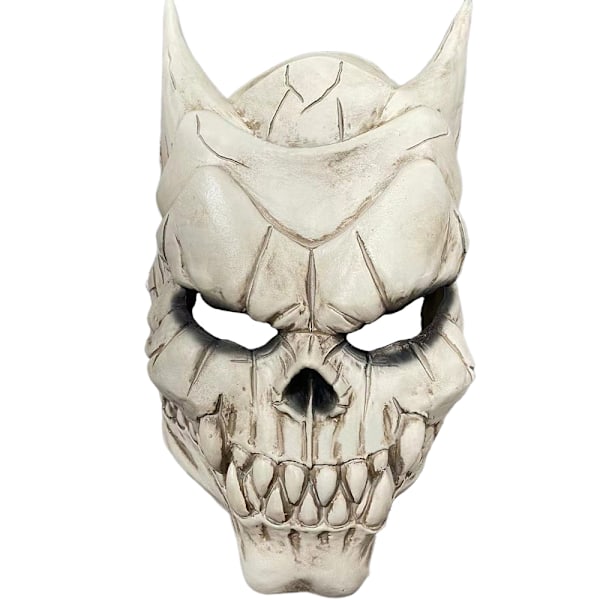 Halloween Mask Latex Läskig Anime Monster Nr 8 Mask Kostym För Maskerad Cosplay Rekvisita