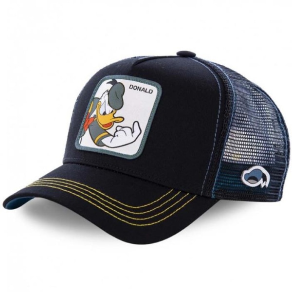 Justerbar tecknad djur Baseball Trucker Snapback Hat Cap Mesh black