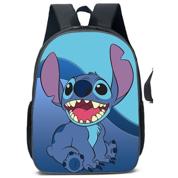Lilo & Stitch Børnebogtaske Rygsæk til Studerende Skoletaske I