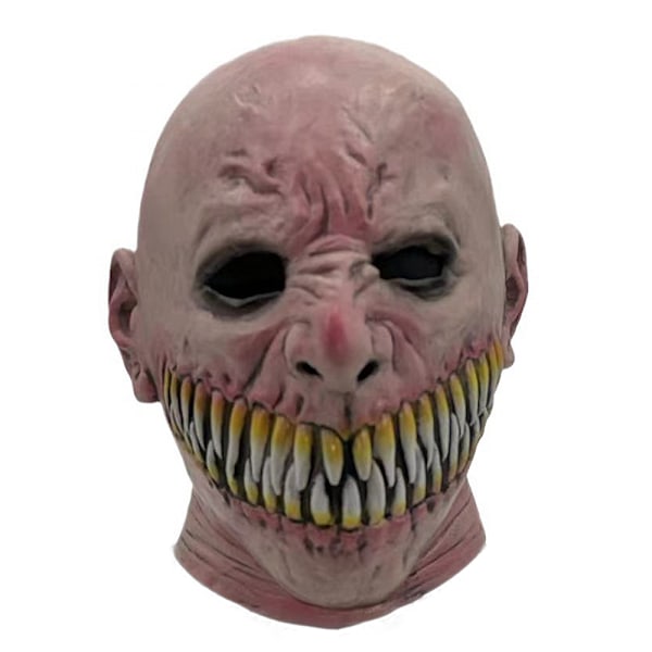 Vuxen Terror Devil Mask Cosplay Helmask Halloween Mask Maskerad Latex Mask Kostymrekvisita