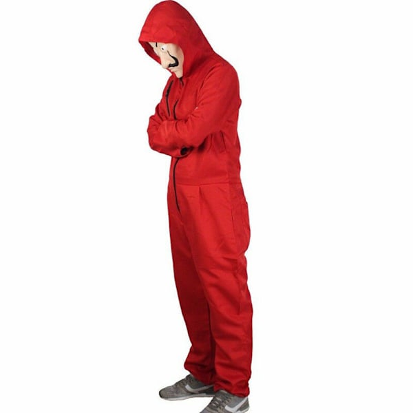 Salvador Dali La Casa De Papel Cosplay Money Heist Jumpsuit OnlyCostume XL