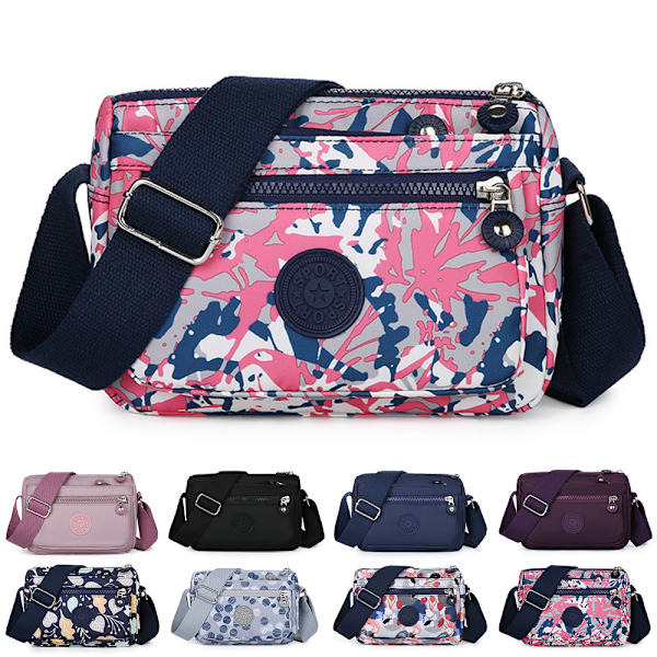 Dames Cross Body Messenger Bag Väska Kvinnor Axel Väska Handväskor Ny #1