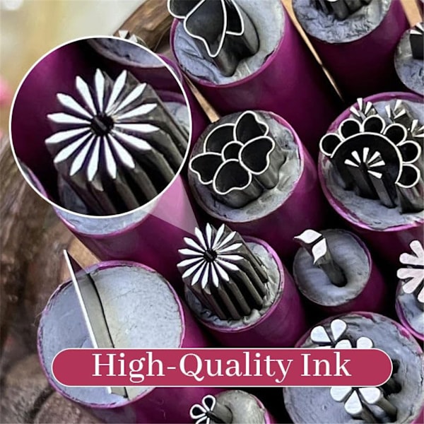 DIY Nagelstempelset för Naglar, Nagelkonst-Pennset, Punktverktygssats för Flickor, Kvinnor, Presenter 15pcs