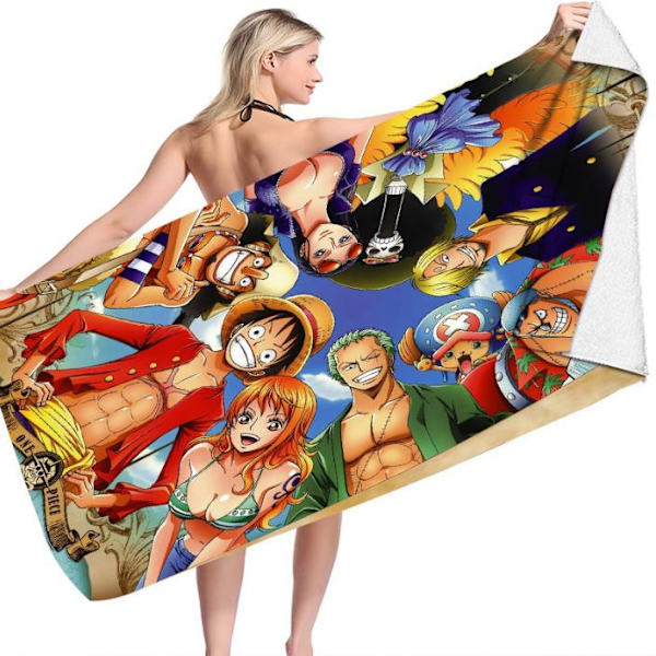 ONE PIECE Badhandduk Mikrofiber Snabbtorkande Resa Simning Badhandduk C 70*150cm