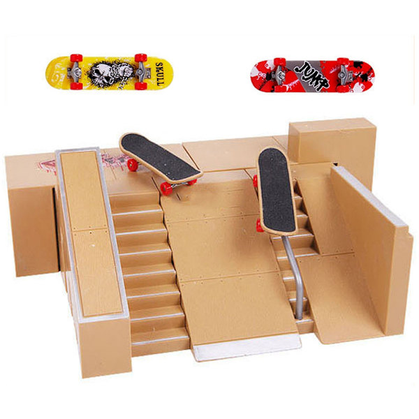 Skatepark Ramp Kit Tech Deck Mini Fingerboard Ultimate Park A
