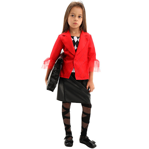 Halloween Joulu Halloween Harley Quinn Lasten Tyttöjen Cosplay Puku Naamiaisasut Juhlatarvikkeet Asut S