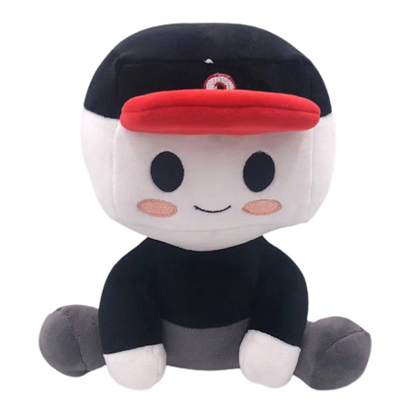Blox Buddies Plyschdocka Noob Buddy Leksaker för Fans och Vänner Hat boy