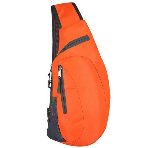 Miesten rintareppu olkalaukku Cross Body -laukku matkareppu Orange