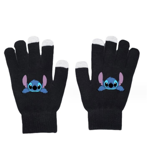 Lilo & Stitch Varmstickade All Finger Kid Touch Screen Handskar #2