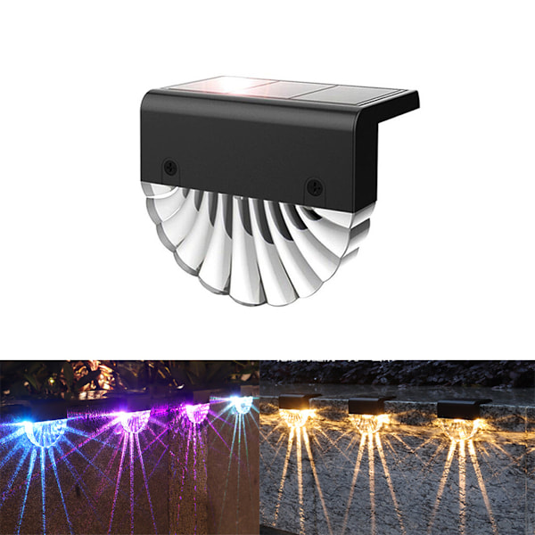 [Ale-myynti] LED-aurinkovalo, IP55 vedenpitävä seinävalo 7 tilalla, aurinkolamppu, ulkoseinävalo, puutarhavalot ulkokäyttöön, puutarhalamp