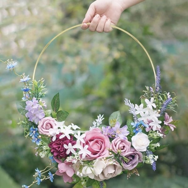 Blommig ring krans hängande bröllopsfest tillb e424 | Fyndiq