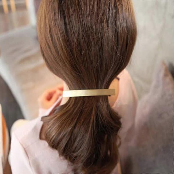 3-5pk Hårspenner Barrette Geometrisk Korea 4 Pcs