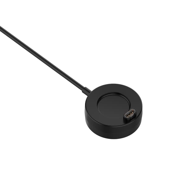 USB-oplader til Garmin Fenix 8/7/6/5 Smartwatch, 1m, Sort