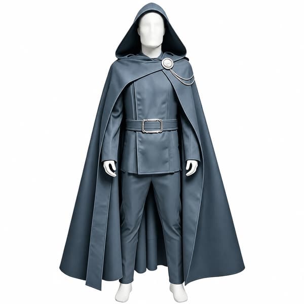 Doctor Doom cosplay-dräkt, Avengers 5 Endgame komplett set, polyester, XXL M-Full Set