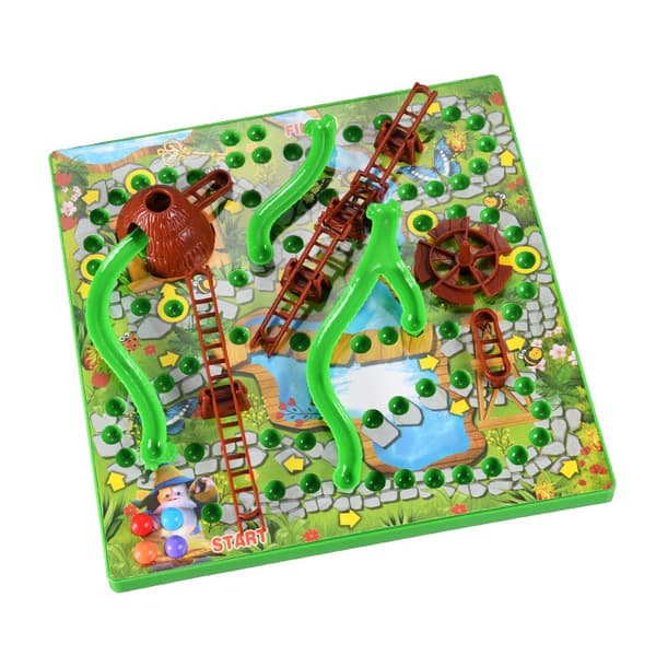 3D Ormar och Stegar Brädspel, Kreativt Pussel, Förälder-Barn Interaktiv Stridsleksak