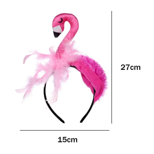 Flamingo Hårbøjle Dekoration til Kostume Tilbehør Karneval Halloween