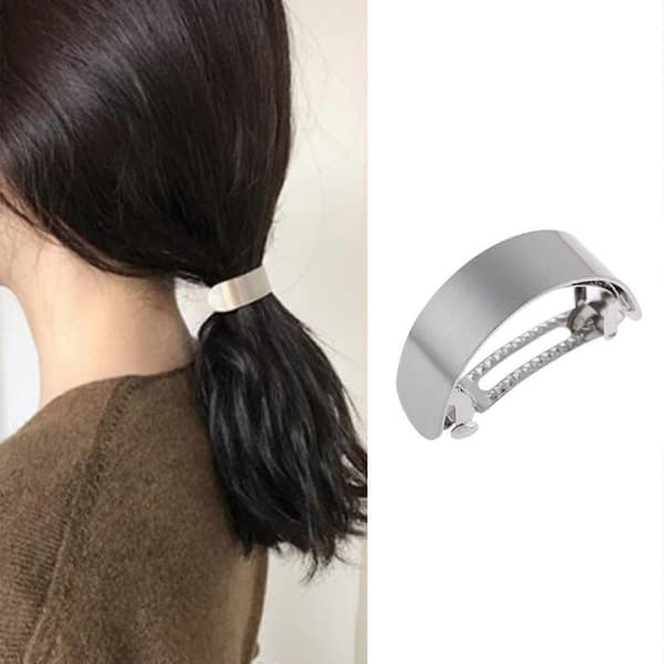 Elegant Hår Accessory Halvcirkel Fransk Klips 3 Pcs