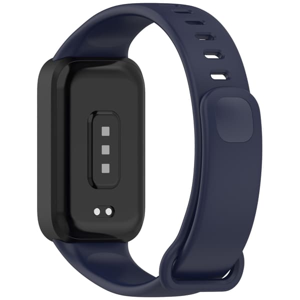 Erstatningsrem til Xiaomi Band 9 Active & Redmi Band 3, Blå, Silikone Blue