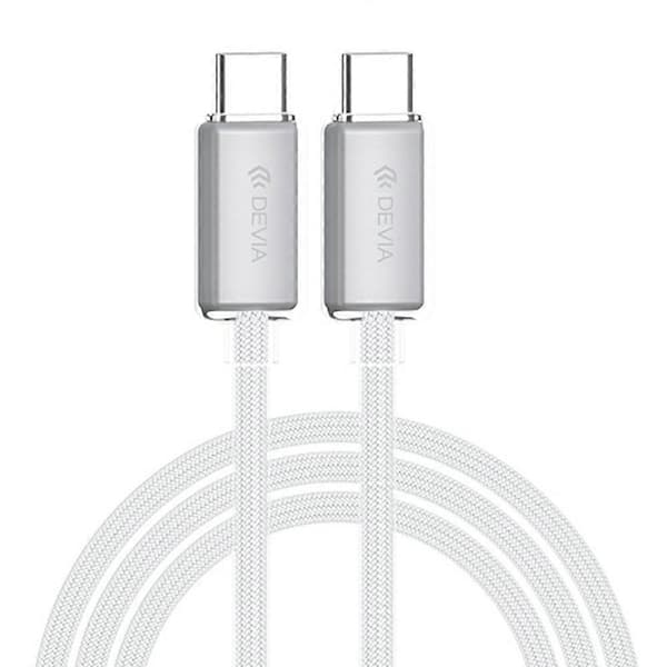 DEVIA EC688 Extreme Speed Series 1,5 m Type-C til Type-C datakabel PD 60W hurtigopladningskabel