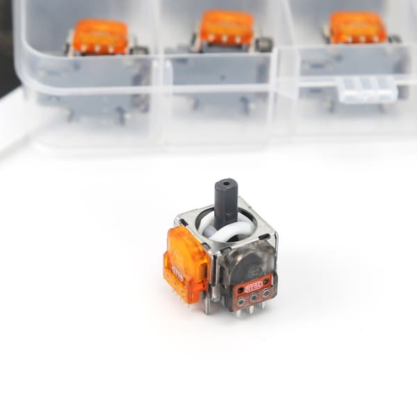 TMR Hall Effect Joystick til Xbox One, 10-pak, Orange, Præcision & Lavt Strømforbrug