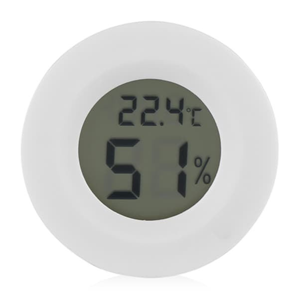 Digital LCD Temperatur- og Fugtighedsmåler, Termometer Hygrometer til Krybdyr Kæledyr